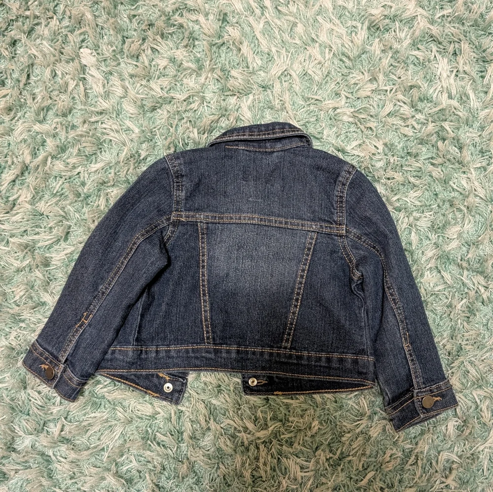 The Children's Place Dark Blue Jean Jacket